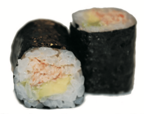 Maki Crabe Avocat Hosomaki Sushi