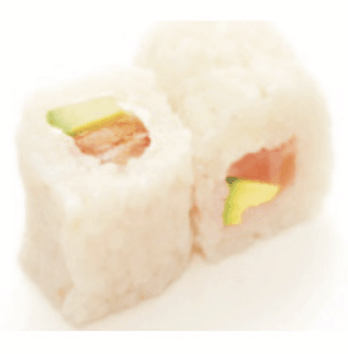 White Maki Saumon Avocat Uramaki